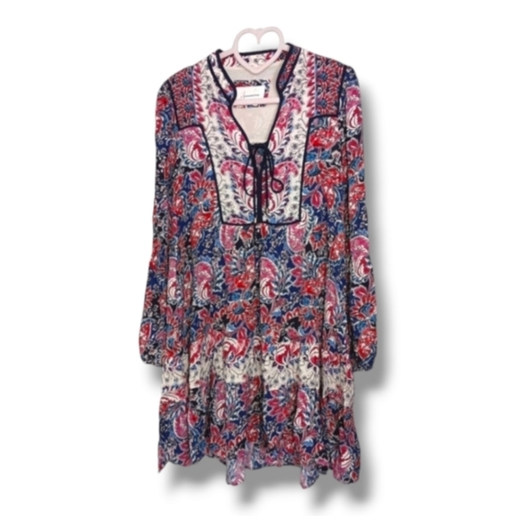 NEW Anthropology Spliced Tunic Dress Size Small - Picture 6 of 12